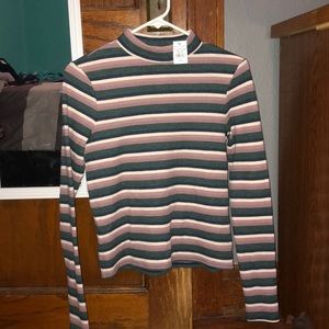 Mock necked sweater